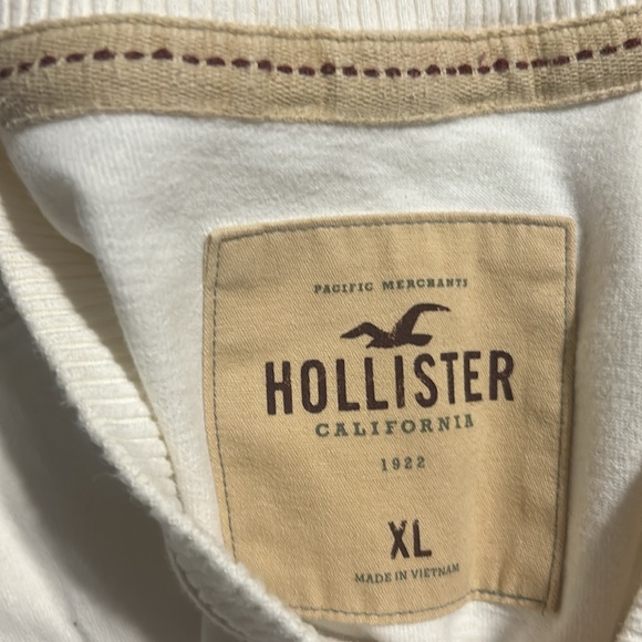 Y2K vintage Hollister logo v neck long sleeve - Picture 11 of 12